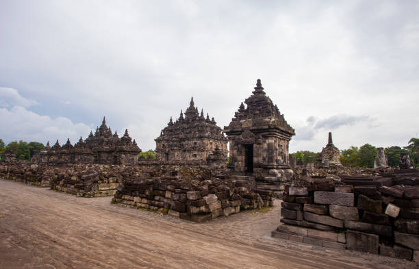 istock Candi Plaosan, is one of the Buddhist temples located in Klaten Regency, Central Java, Indonesia. Plaosan temple was built in the mid 9th century. 1465179334