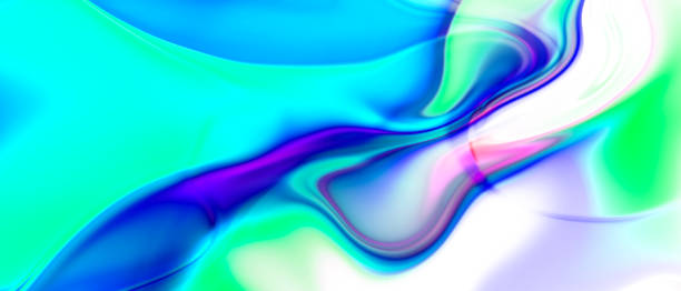 istock Abstract background of paint in blue and purple colorful effects 1465193779