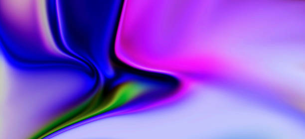 istock Abstract background of paint in blue and purple colorful effects 1465193858