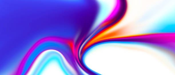 istock Abstract background of paint in blue and purple colorful effects 1465193999