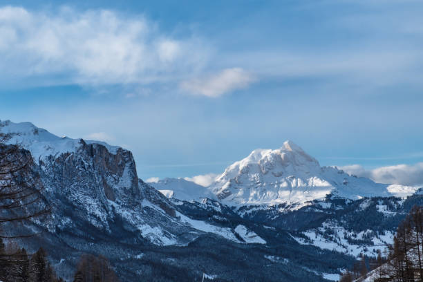 istock Winter sunset in the italian alps 1465205493