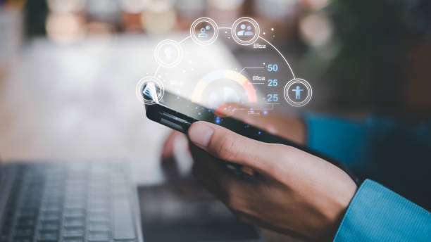 istock Human Resource Management ,Strategic planning for success through people business development concept by choosing professional leaders employee competency Teamwork, businessman working on smartphone 1465213000