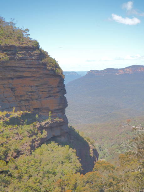 istock Viewpoint at blue mountains national park 1465215618