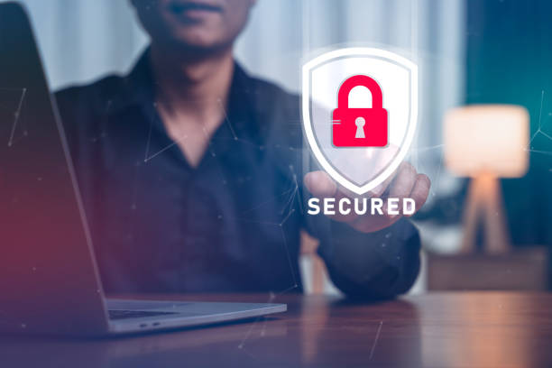 istock Cyber security is critical to doing business in the era of AI computing. Concepts of surveillance and security scanning of digital program cyber futuristic applications. Business with technology 1465215690
