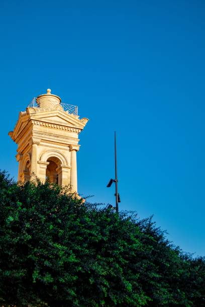 istock Old architectural building under the blue sky in Malta. 1465224827