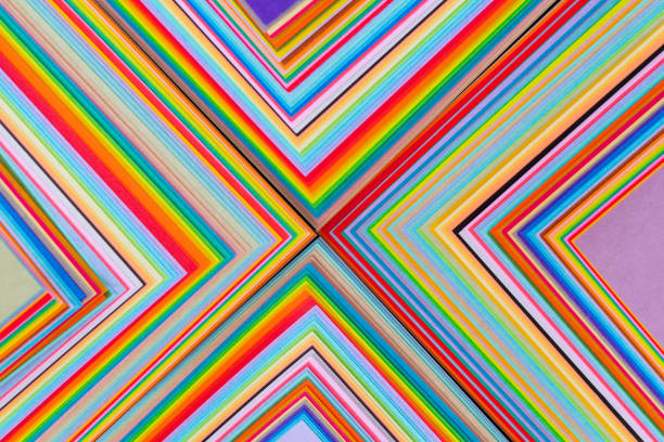 colorful origami
