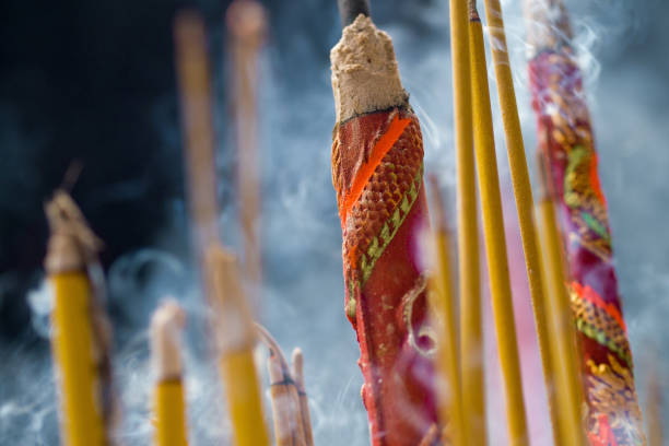Close up photography in a temple in Saigon Vietnam. Very peaceful atmosphere. I was praying and talking to my ancestors.