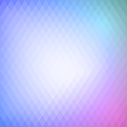 Bright blue diamond shape gradient pattern