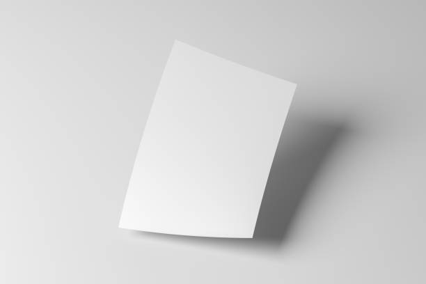 istock A4 flyer page mockup floating on white background 1465256818
