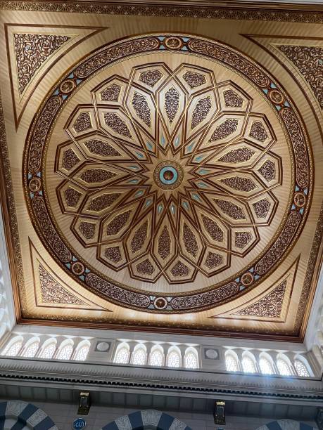 istock Almasjed annabawi  . Mosque ceilings 1465264265