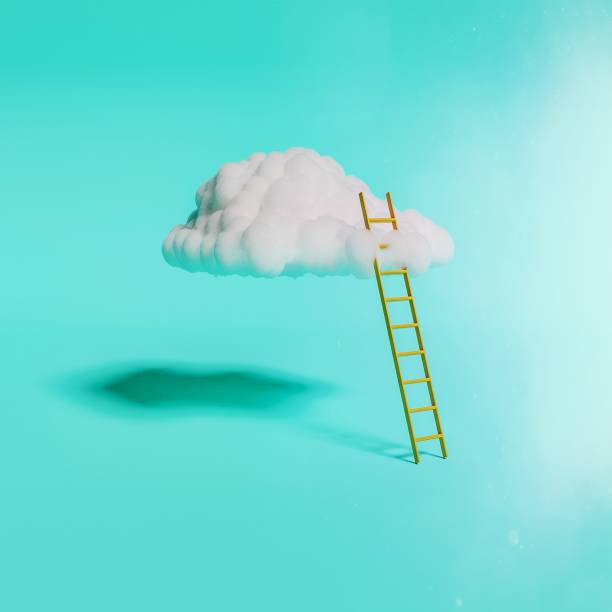 istock ladder to the white cloud 1465264648