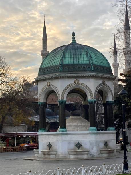 istock Turkey-Istanbul - Alman Cesmesi ( german fountain in Sultanhamet Park ) 1465285316