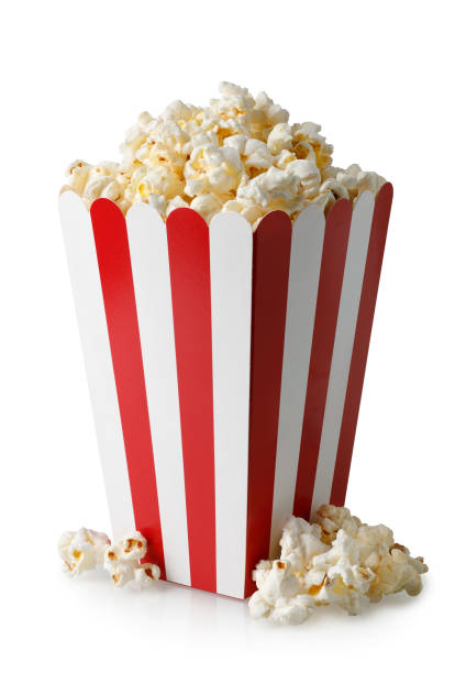 istock popcorn in red and white cardboard bucket isolated on white 1465287807
