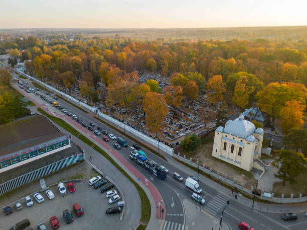 istock View at Pabianice city from a drone 1465311819