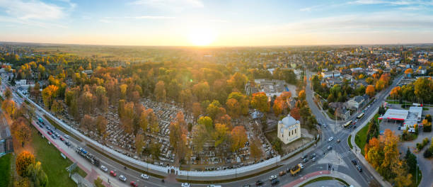 istock View at Pabianice city from a drone 1465311924