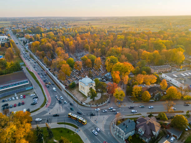 istock View at Pabianice city from a drone 1465311936