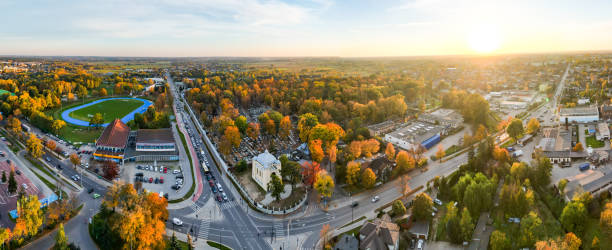 istock View at Pabianice city from a drone 1465311940