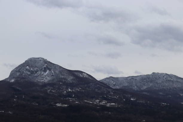 istock Kastamonu province cide district snowy mountains nature landscape 1465312843