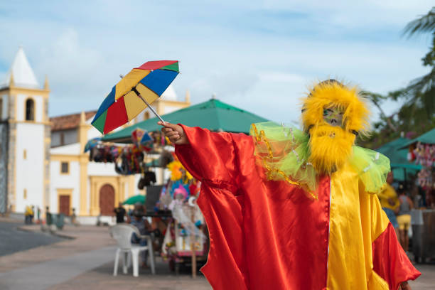 Brazil Carnival, Frevo Umbrella, Frevo, People, Papangu