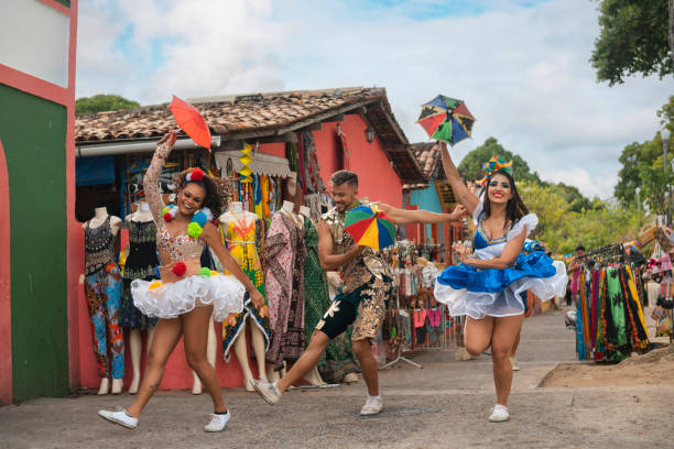 istock Frevo dancer at the Brazilian Carnival 1465314084