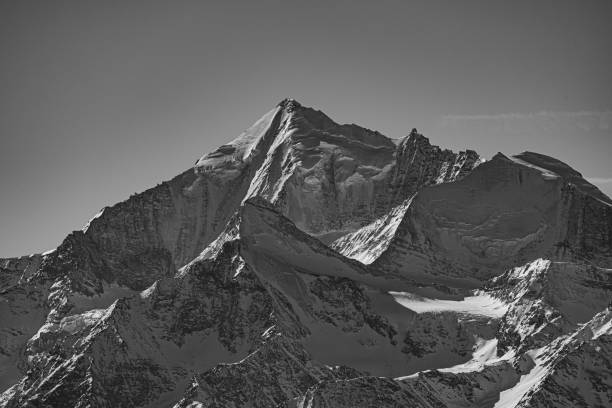 istock Weisshorn in black and white 1465314195