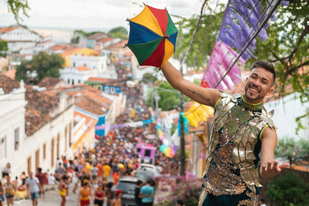 istock Frevo dancer at the Brazilian Carnival 1465314300