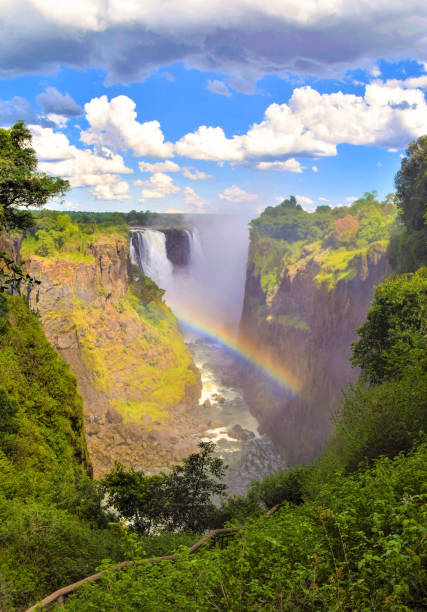 istock Victoria Falls,  Mosi-Oa-Tunya waterfall, Zimbabwe 1465326237