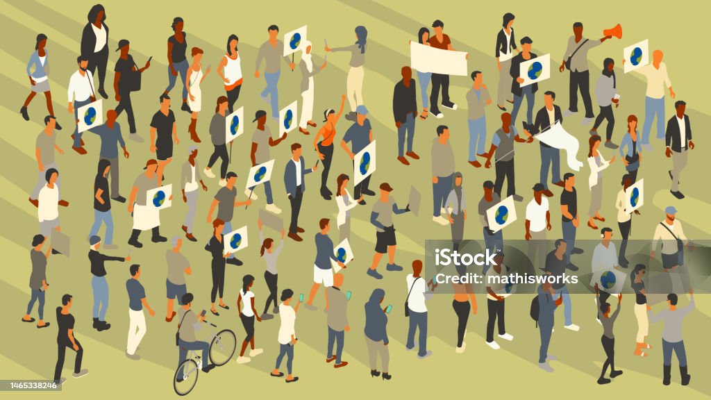 Environment Protest Buttons Environmental Protest Stock Illustration - Download Image Now - Justice ...