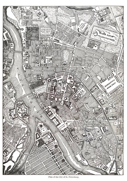 istock Plan for the City of St Petersburg 1899 1465342928