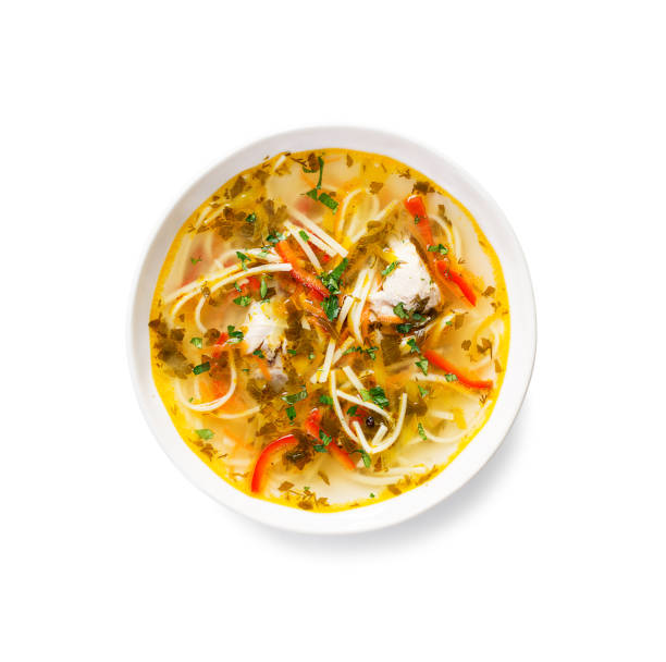 istock Traditional Moldavian chicken soup 1465344588