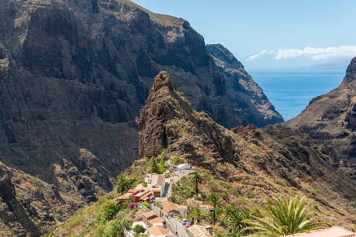 Masca is one of the most picturesque parts of Tenerife island and is located in the northwest at the foot of the Teno Mountains Canary islands Spain
