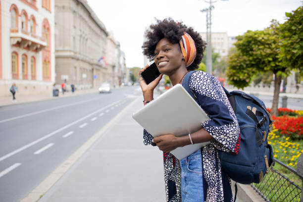 istock Young woman college student 1465366233