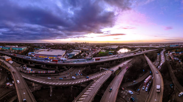 110+ Spaghetti Junction Birmingham Photos Stock Photos, Pictures