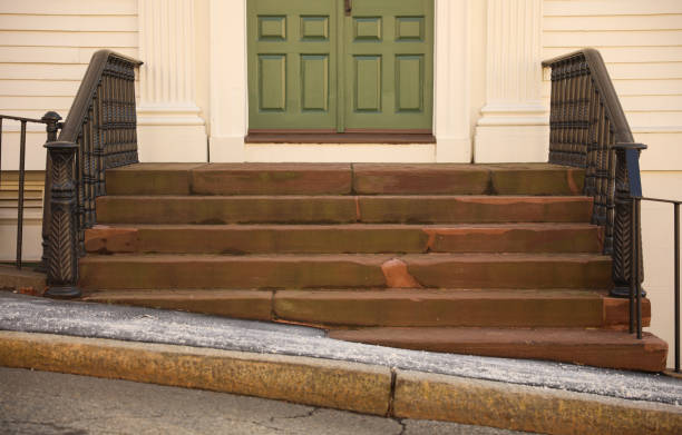 istock long cement stairs and doorsteps in public 1465409412