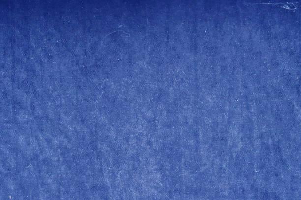 istock Abstract surface made of old blue synthetic fabric. 1465410979