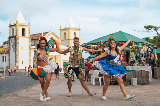 Brazil Carnival, Frevo Umbrella, Frevo, Dance group, Street party