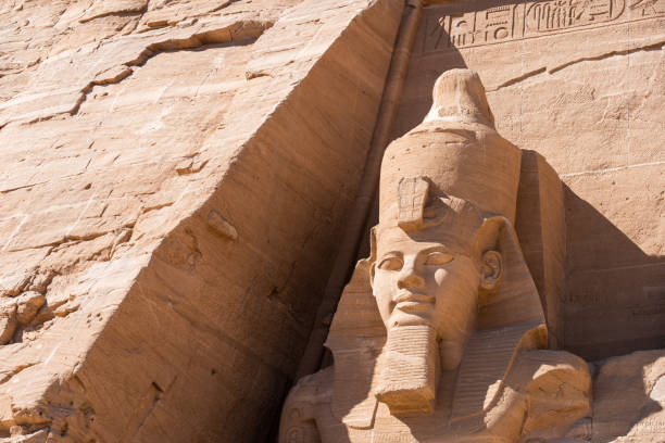 istock Ramses II statue in front of Abu Simbel Temple in Egypt 1465428305