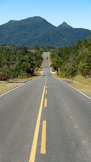 Estrada da Graciosa, historic road that connects Curitiba to the coast of the state of Paraná, southern Brazil