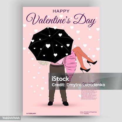 istock Happy Valentine's day abstract background. Relationship, Love, Valentine's day, Romantic concept. 1465441444