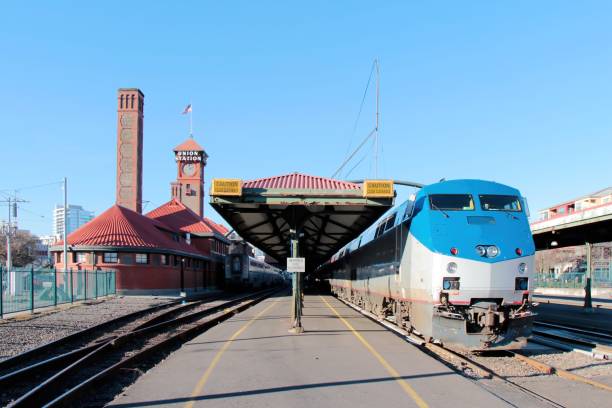 istock train Coast Starlight Train - Portland Union Station 1465446974