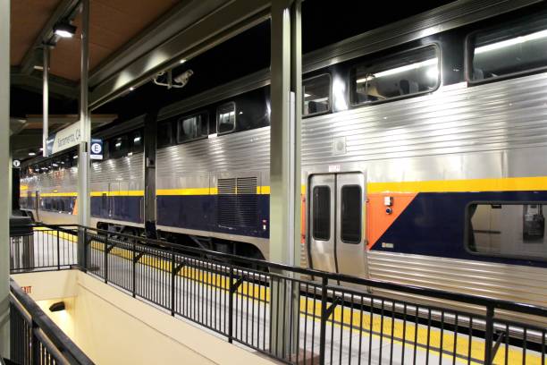 istock train Capitol Corridor Train - Sacramento Valley Station 1465448184