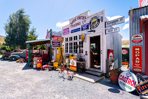 Abandoned Gas Station on Route 66, California.