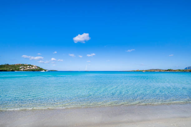 Plage de Marinella Beach, une belle plage de sable blanc en Gallura - Sardaigne - Photo