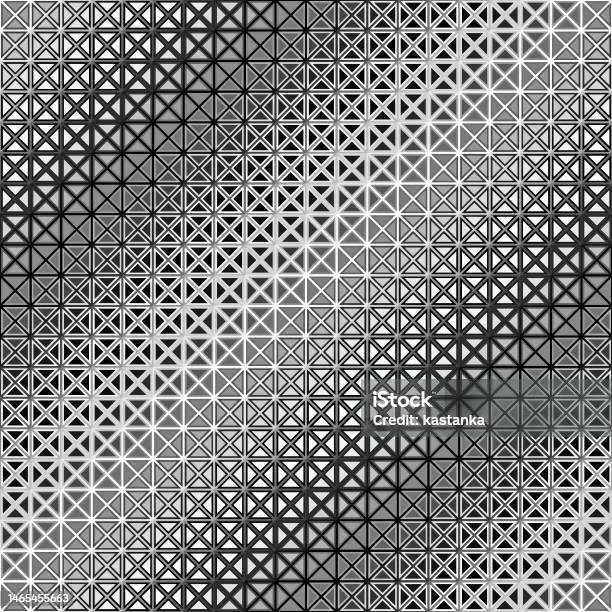 Geometric Abstract Pattern In Low Poly Style Stock Illustration ...
