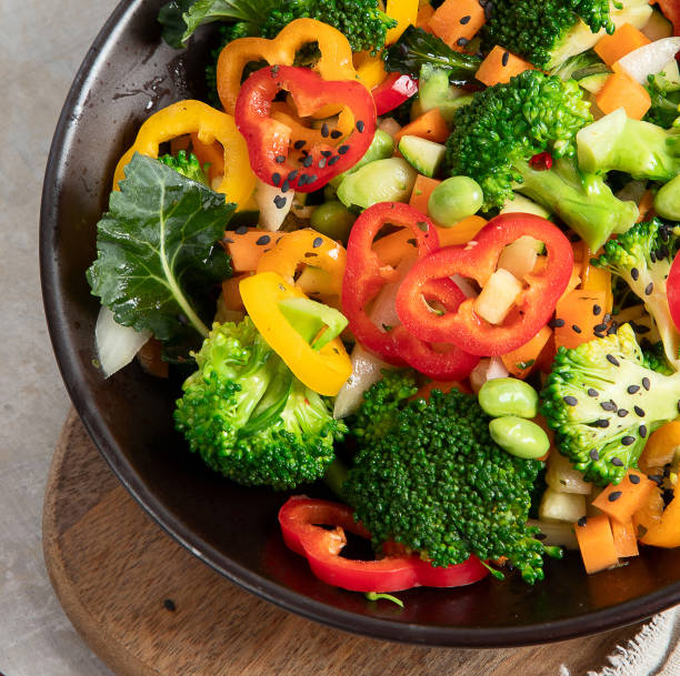 Asian vegetables.