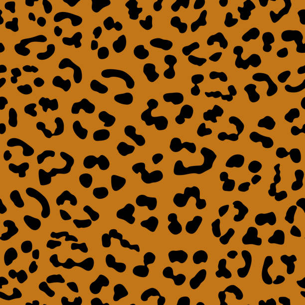 leopard print. brown animal print. leopard spots seamless pattern. animal pattern. leopard print. brown animal print. leopard spots seamless pattern. animal pattern. good for fabric, home décor, wallpaper, background, summer dress, resort wear, textile, clothing, backdrop. animal print dress stock illustrations