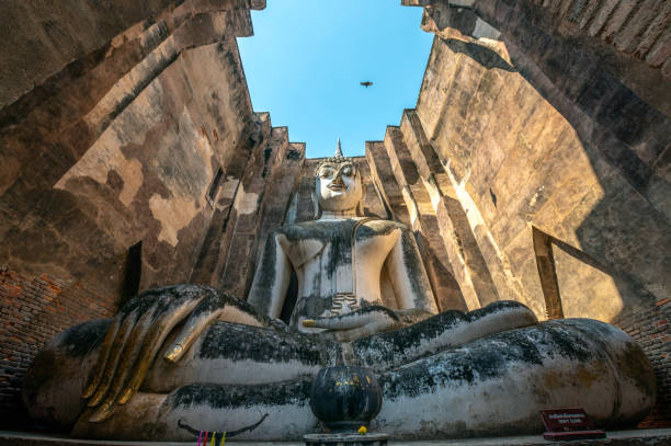 sukhothai thailand - sukhothai stok fotoğraflar ve resimler