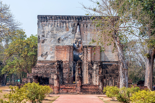 Wat Si Chum in Sukhothai Historical Park.