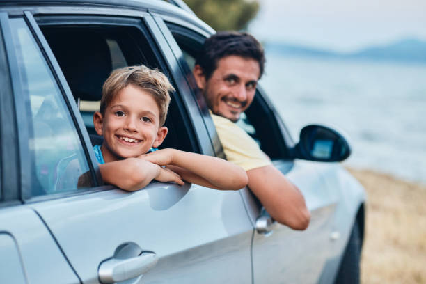 istock Father and son enjoying summer vacation 1465476781