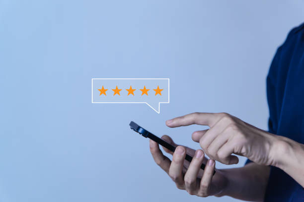 istock Five Star Customer Reviews Service Satisfaction Survey The best response from the user experience of the product. 1465478048